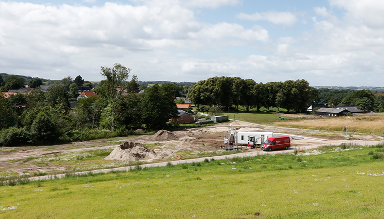 Jordbundsprøver i Provstlund